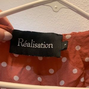 Réalisation Par polka dot wrap dress
